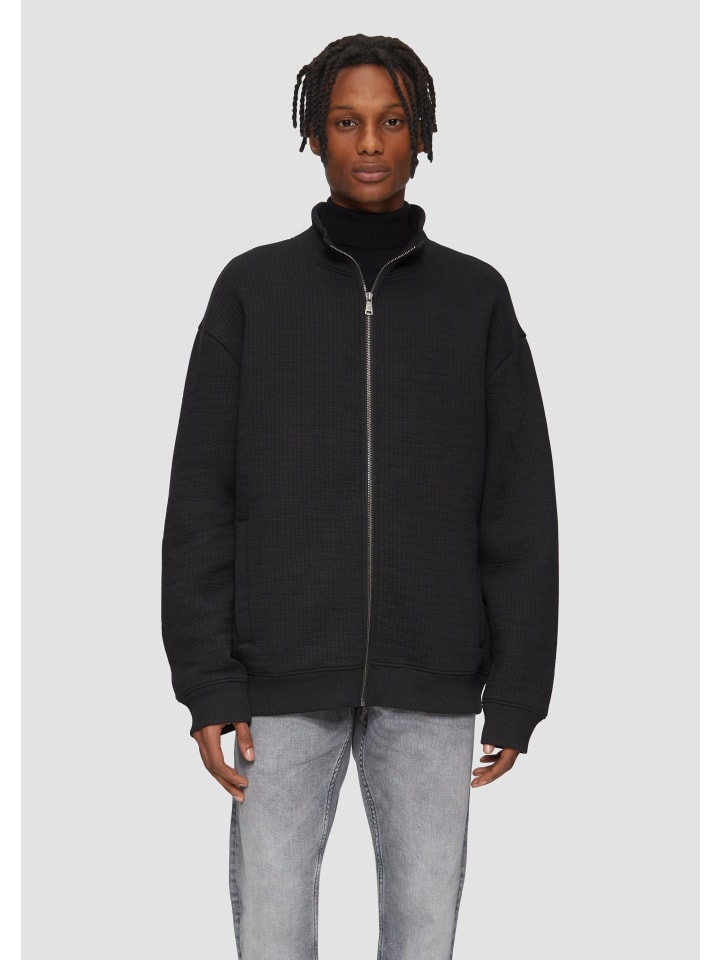 

Переходная куртка QS Sweatshirt Jacke langarm, черный