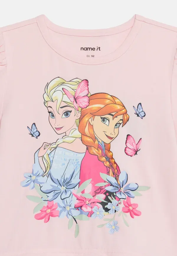 Платье Nmfmemma frozen dress day dress Name It, нежно-розовый — фото 4