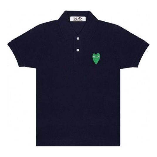 

Рубашка поло polo green emblem 'navy' Comme Des Garcons Play, синий
