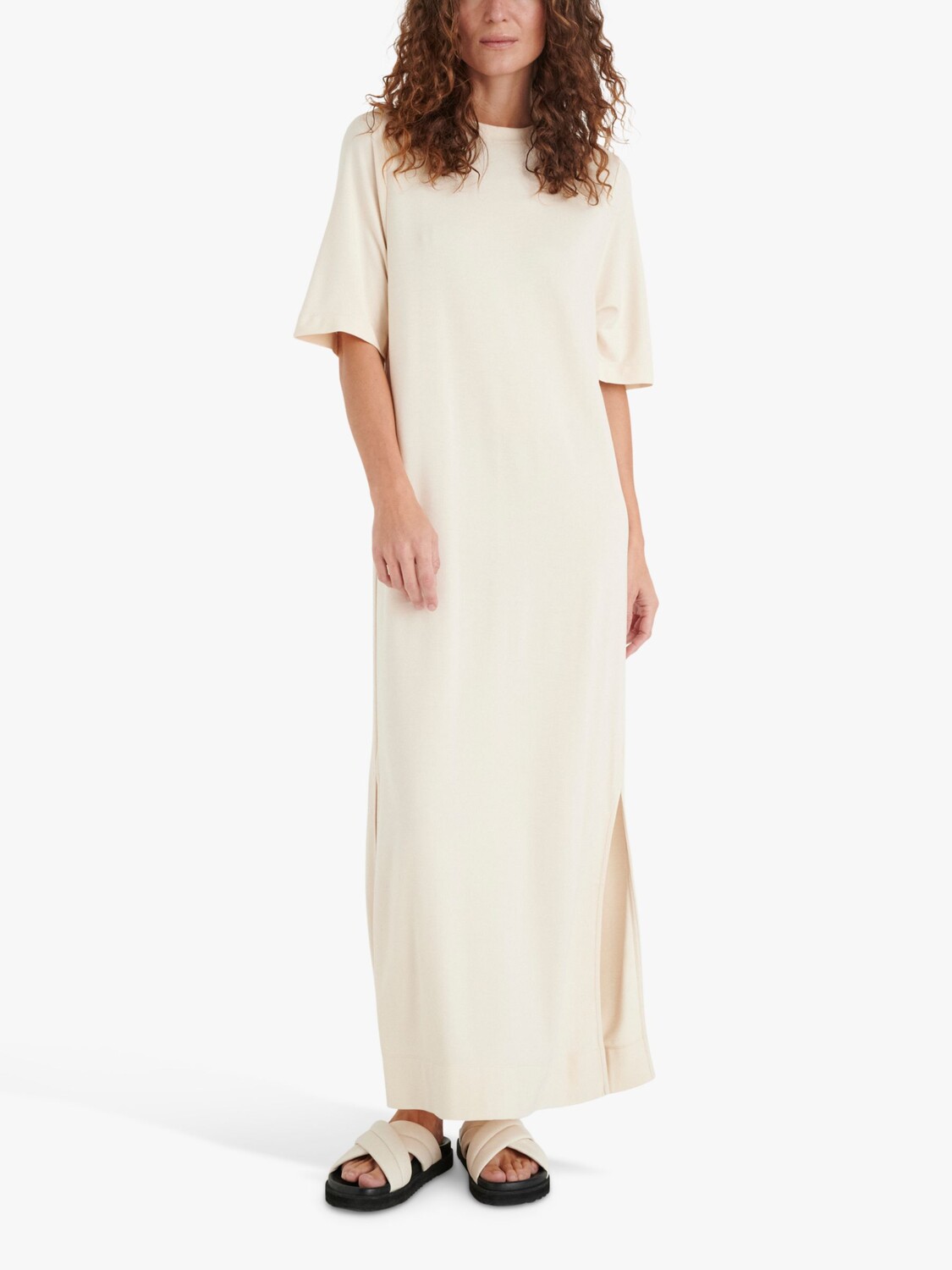 

Платье макси InWear Josie, яичная скорлупа