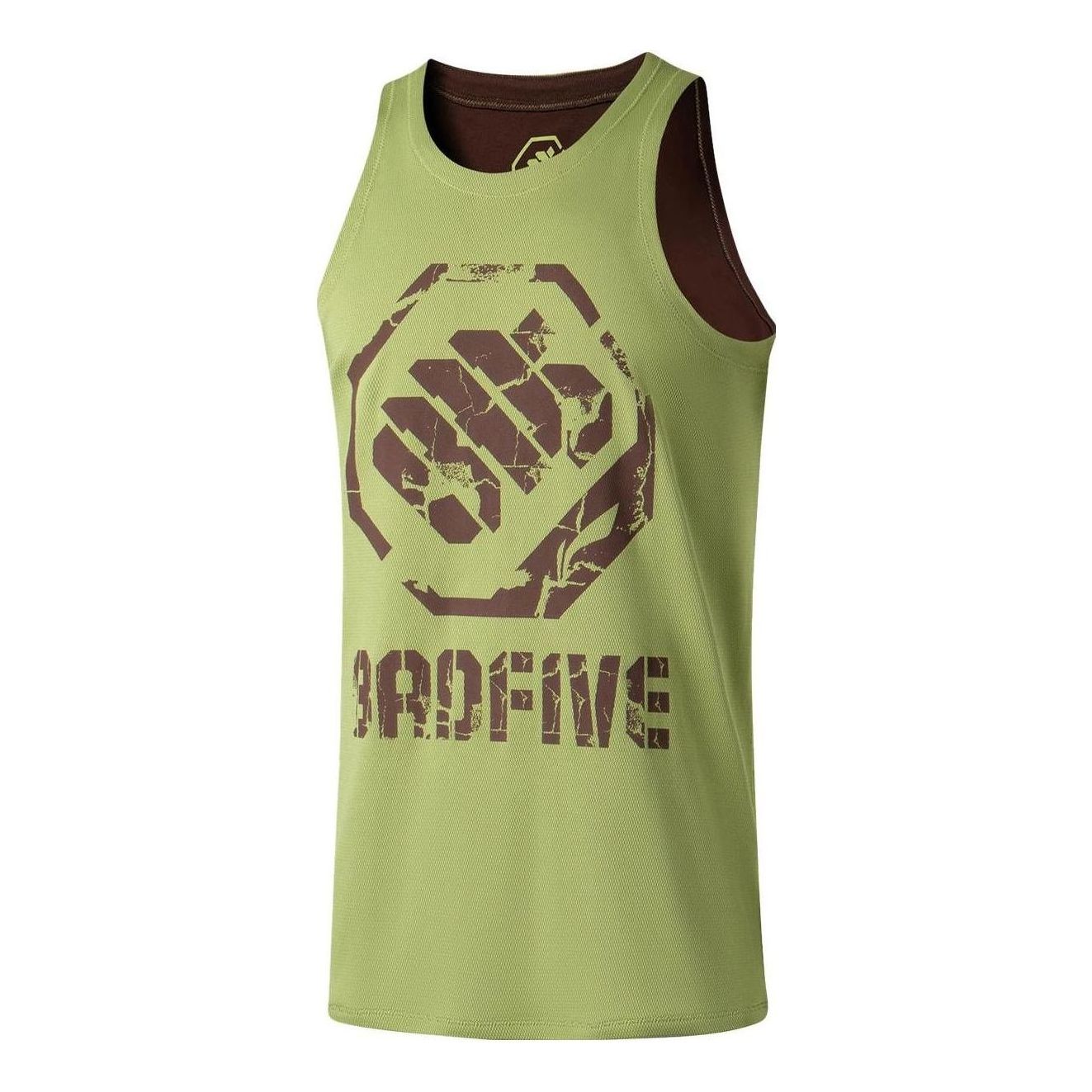 

Спортивный топ Li-Ning BadFive Graphic Basketball Tank 'Moss Green' AAYT011-3, зеленый