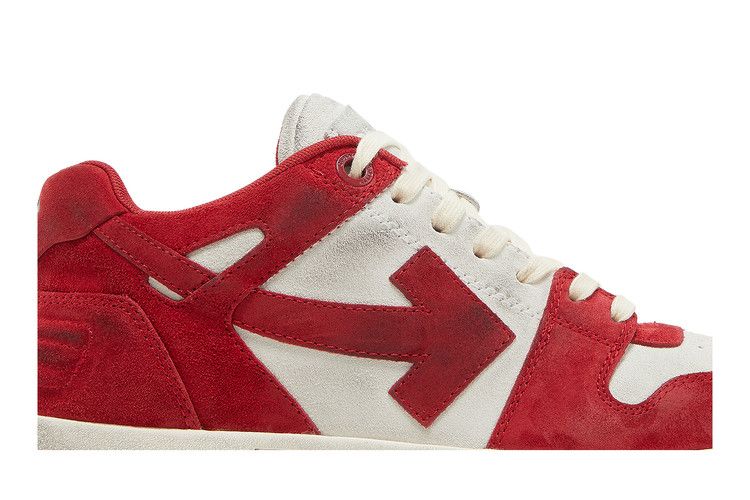 Кроссовки Off-White Off-White Out of Office 'Light Red', красный — фото 3