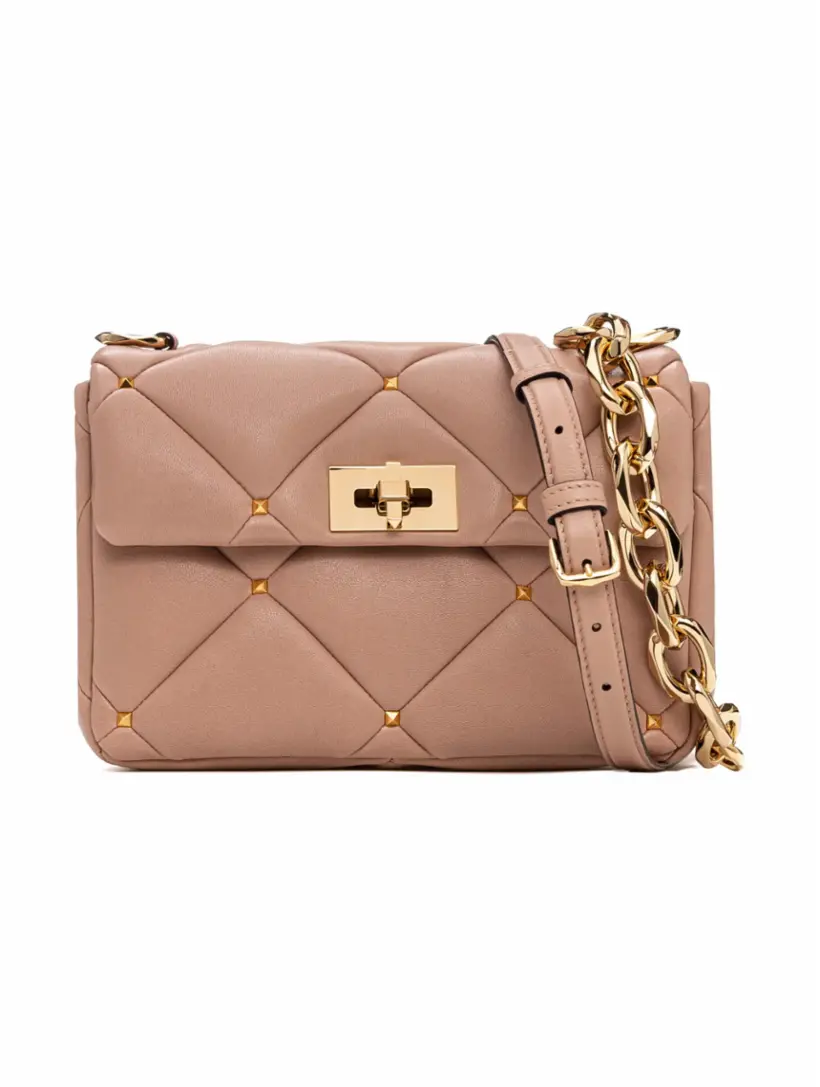 

Сумка через плечо Rockstud Valentino Garavani, бежевый