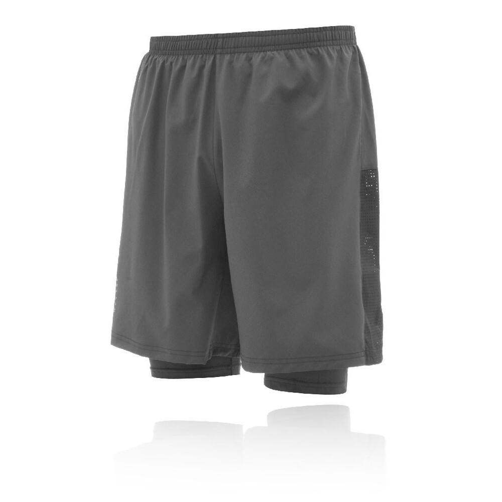 

Шорты для бега Higher State Mens 2 In 1 7 Inch, серый