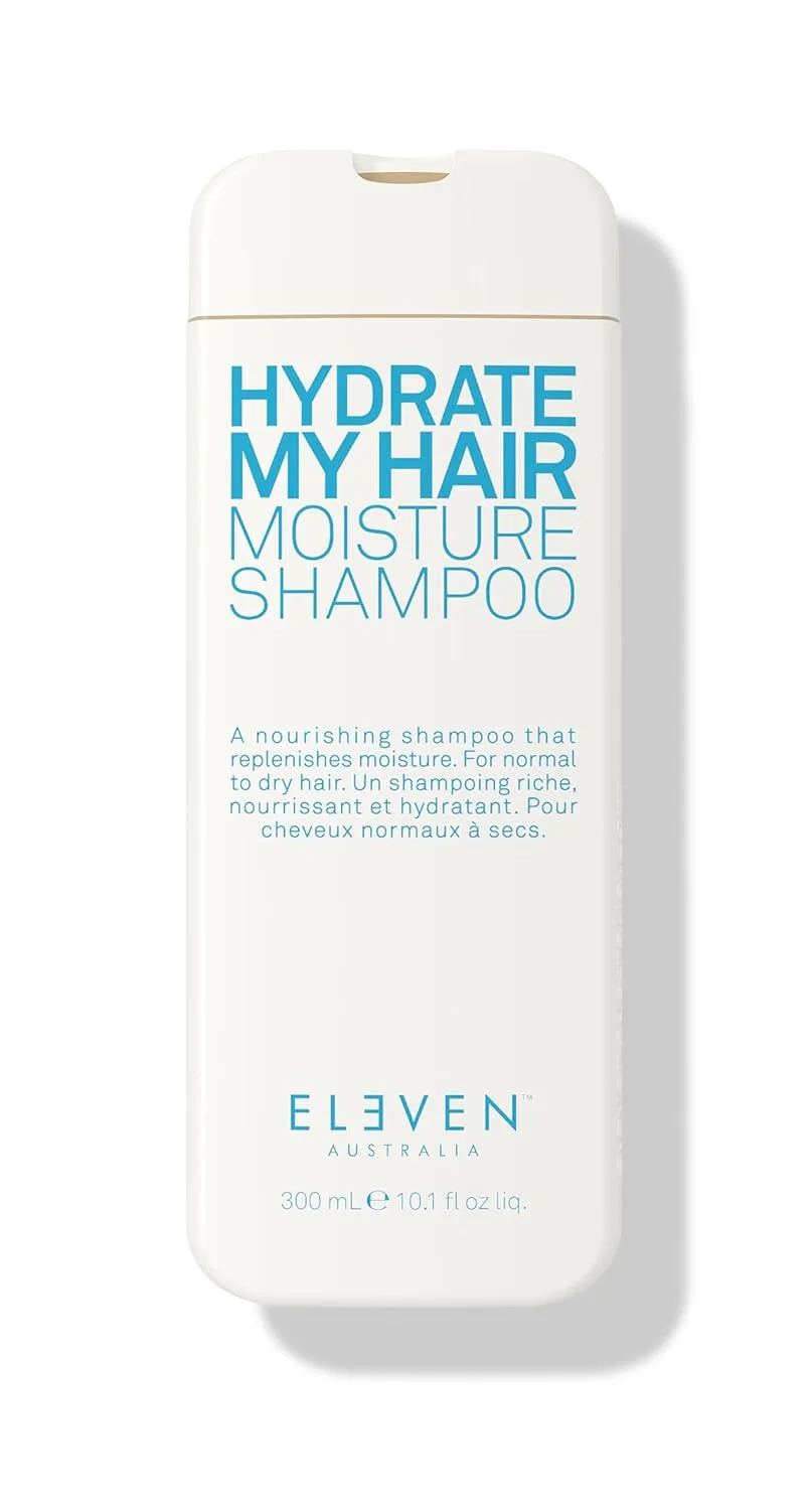 ELEVEN AUSTRALIA Hydrate My Hair шампунь для женщин и мужчин - увлажняющий, для окрашенных волос, против пушистости, питательная формула для сухих и поврежденных волос, защита от термического и экологического воздействия 299 мл (1 шт.)