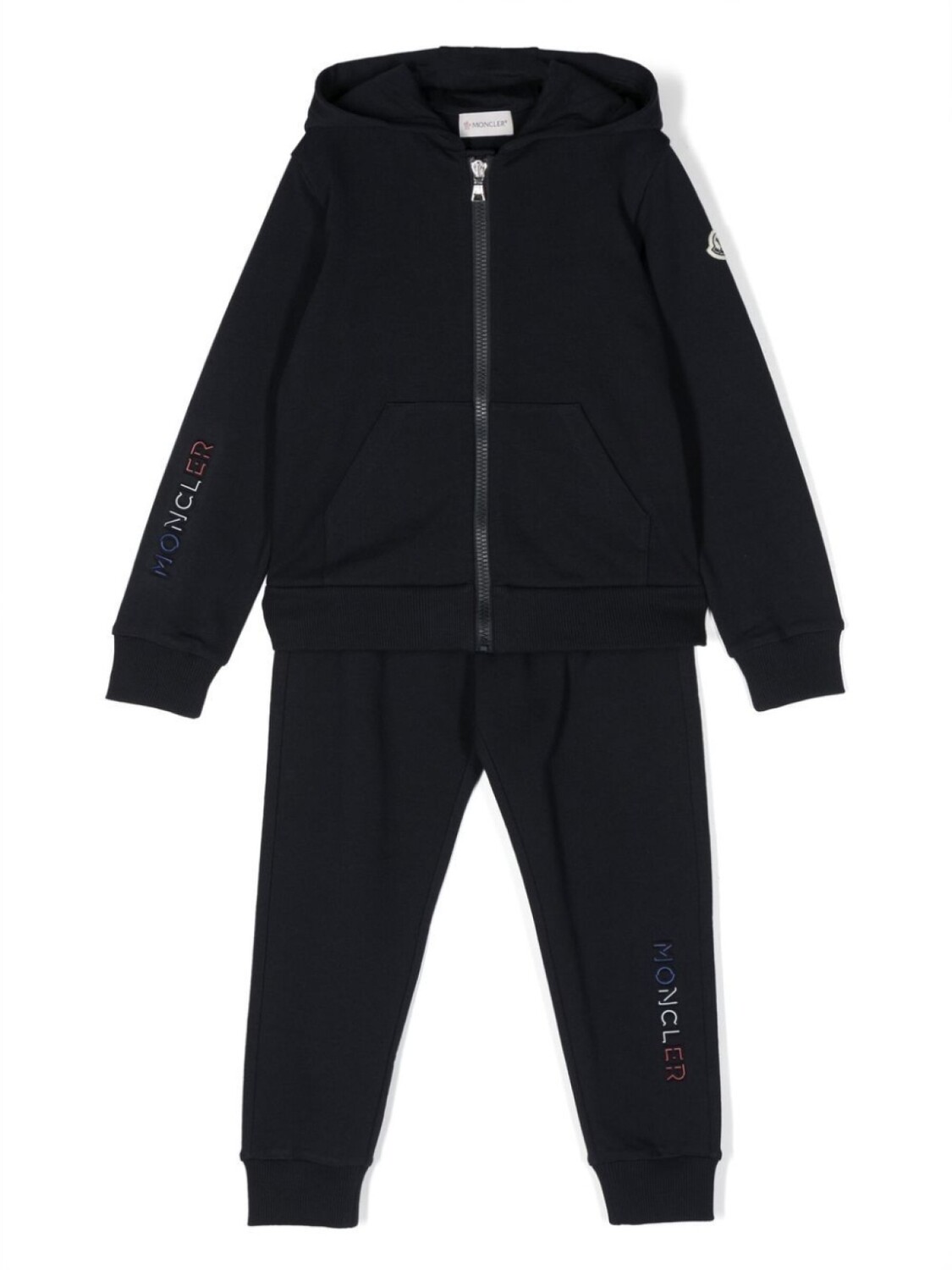 

Moncler Enfant спортивный костюм с логотипом, синий