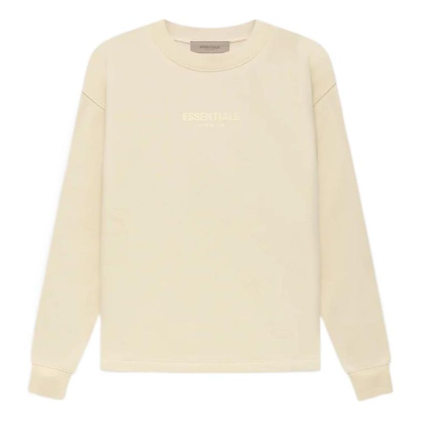 

Худи Fear of God Essentials FW22 Relaxed Crewneck Egg Shell