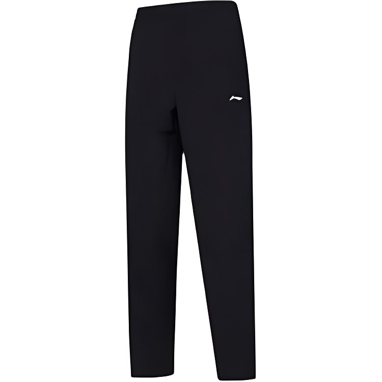 

LINING Спортивные вязаные брюки женские черные Sports Life Collection