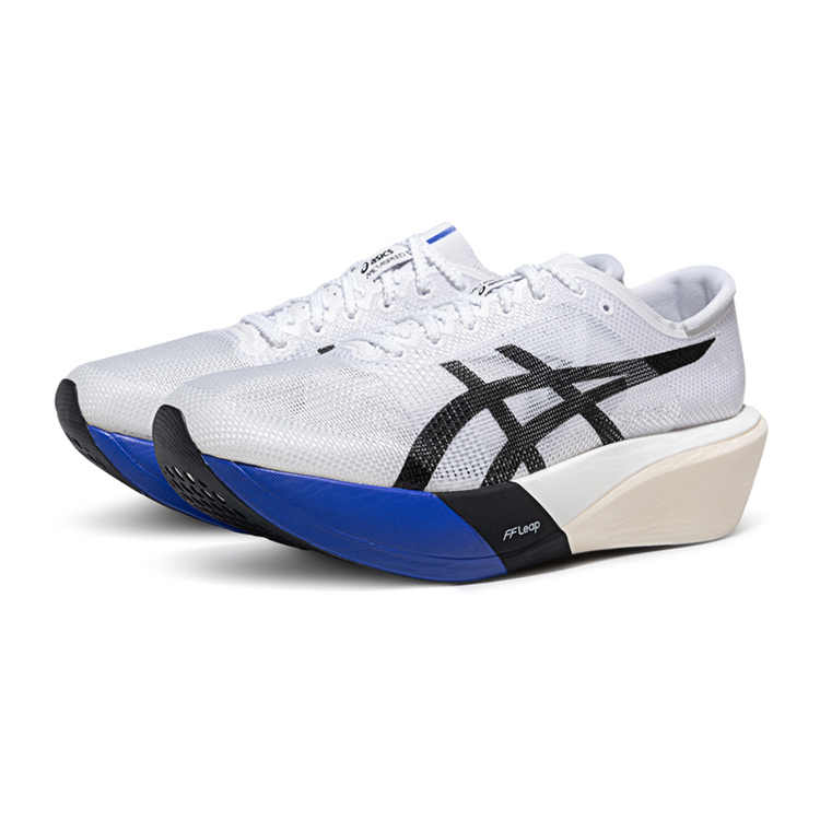 Кроссовки для бега Metaspeed Edge Low top Unisex ASICS, белый/синий — фото 4