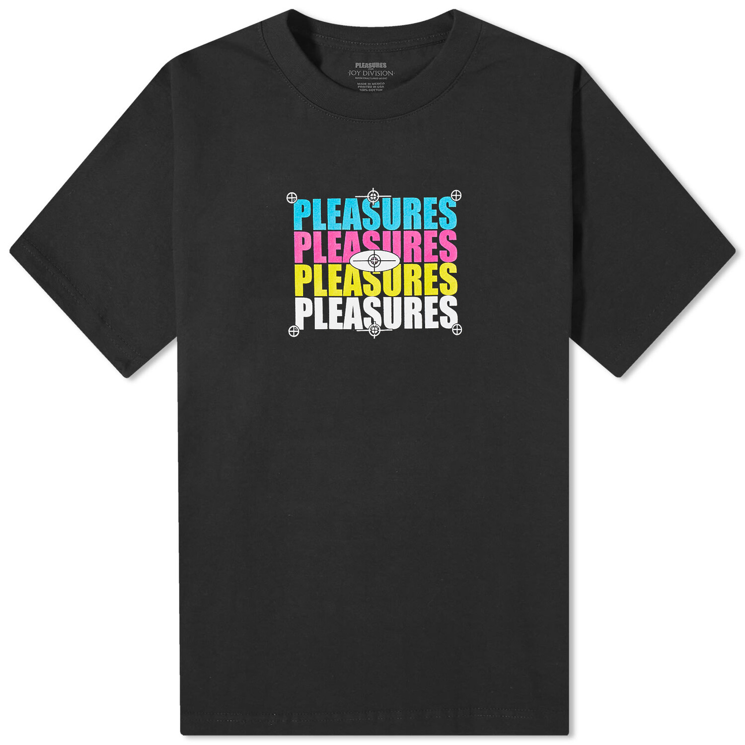 

Футболка Pleasures Cmyk T-Shirt, черный