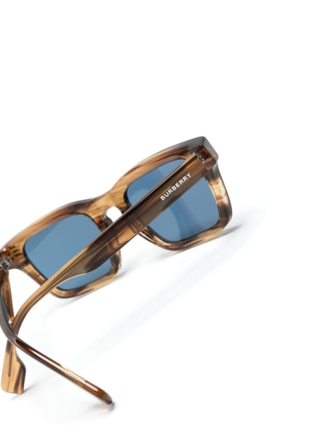B4403 Солнцезащитные очки в квадратной оправе Burberry Eyewear, коричневые — фото 3