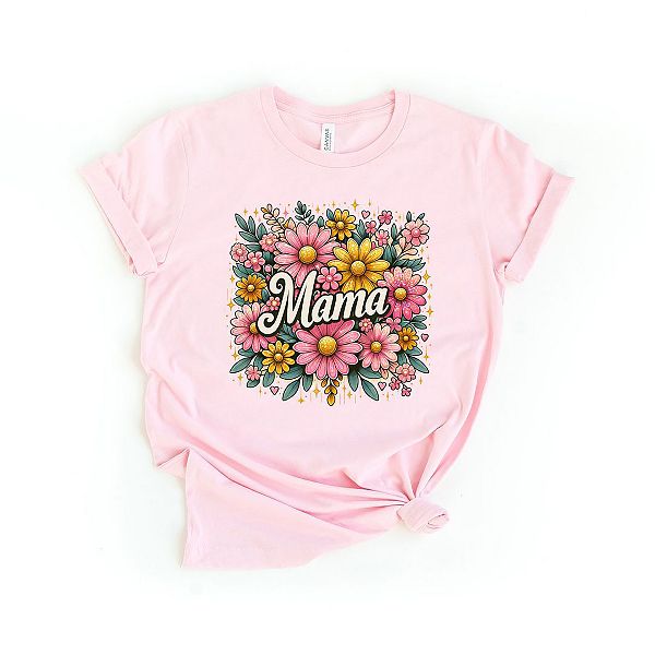 

Футболка с коротким рукавом Mama flower collage Simply Sage Market, Pink