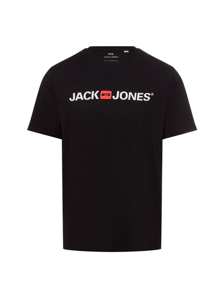 

Футболка JJECorp черного цвета Jack & Jones
