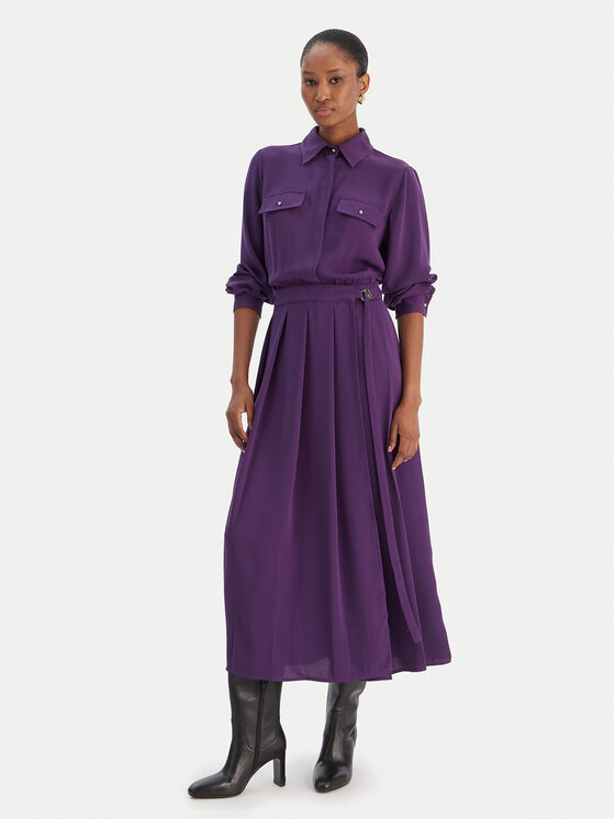 

Платье-рубашка regular fit MF5145 T4241 Liu Jo, фиолетовый