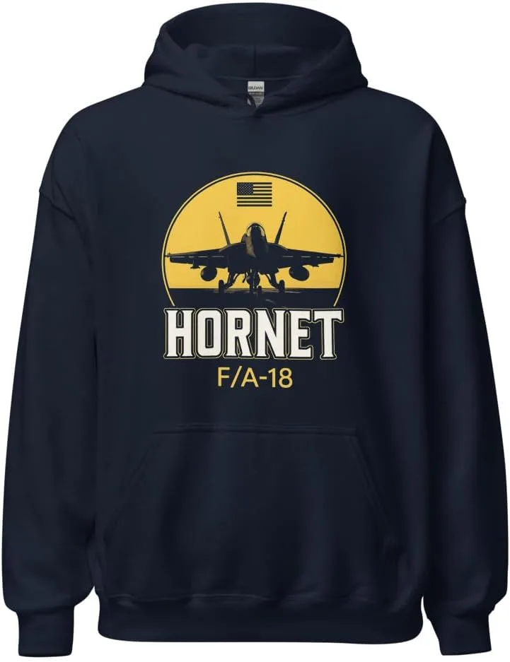 Толстовка F/A-18 Hornet с принтом истребителя