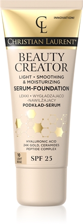 

Легкая увлажняющая основа spf 25 Christian Laurent Beauty Creator, 10 Light Beige 30 ml