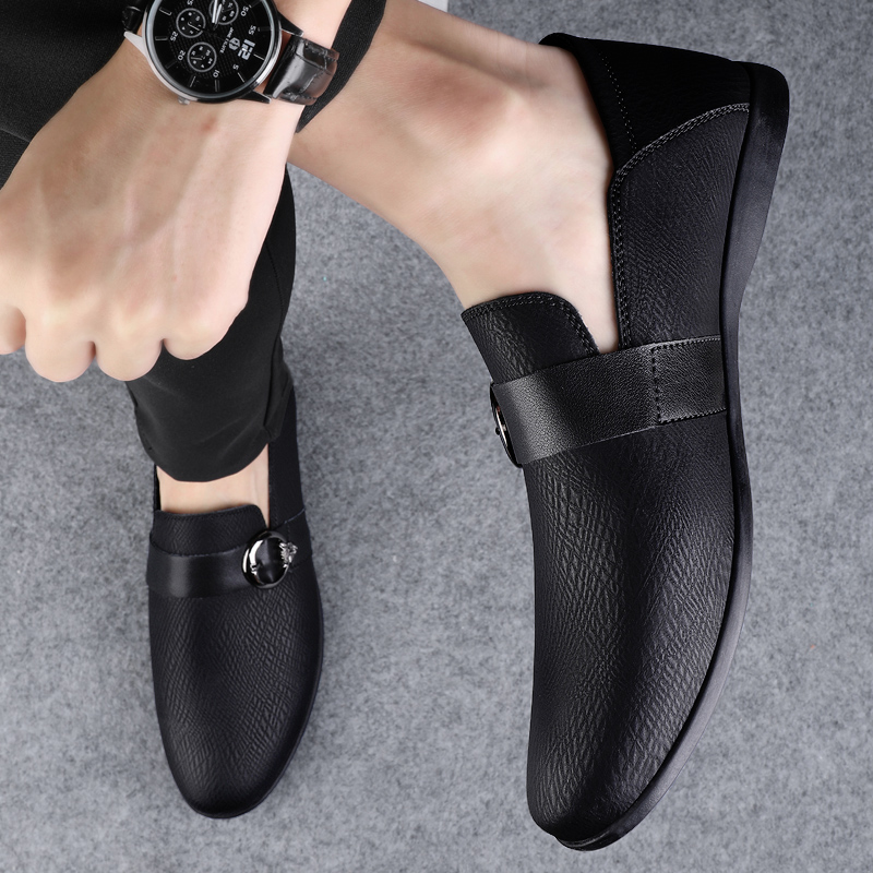 BAGE Мужские повседневные кроссовки Low Top черные, цвет Black — фото 3