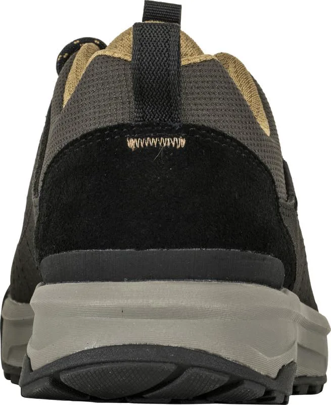 Мужские треккинговые туфли Oboz Beall Low из замши, серый — фото 2