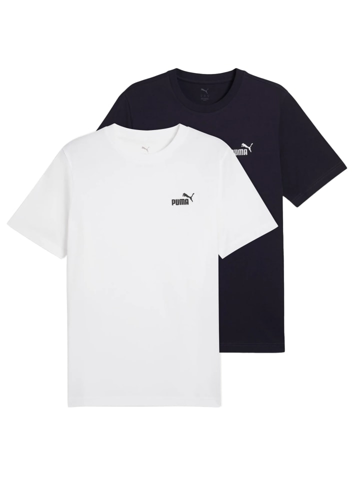 

Футболка Puma, цвет weiß/dunkelblau
