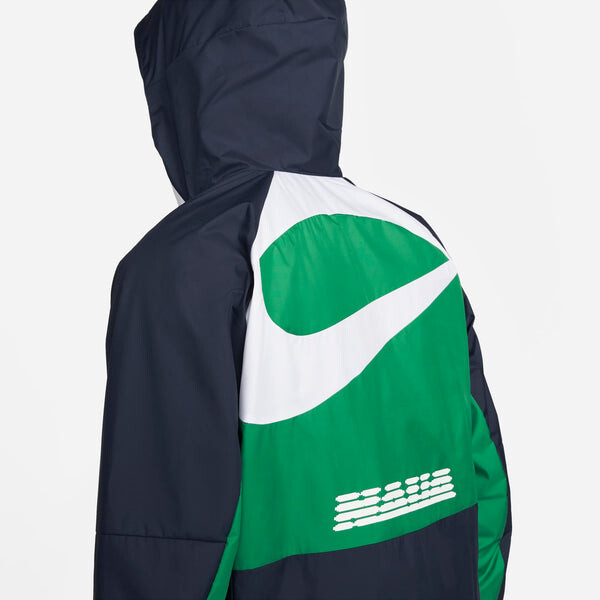 Куртка 22 23 nigeria awf мужская куртка на молнии Nike, зеленый — фото 3