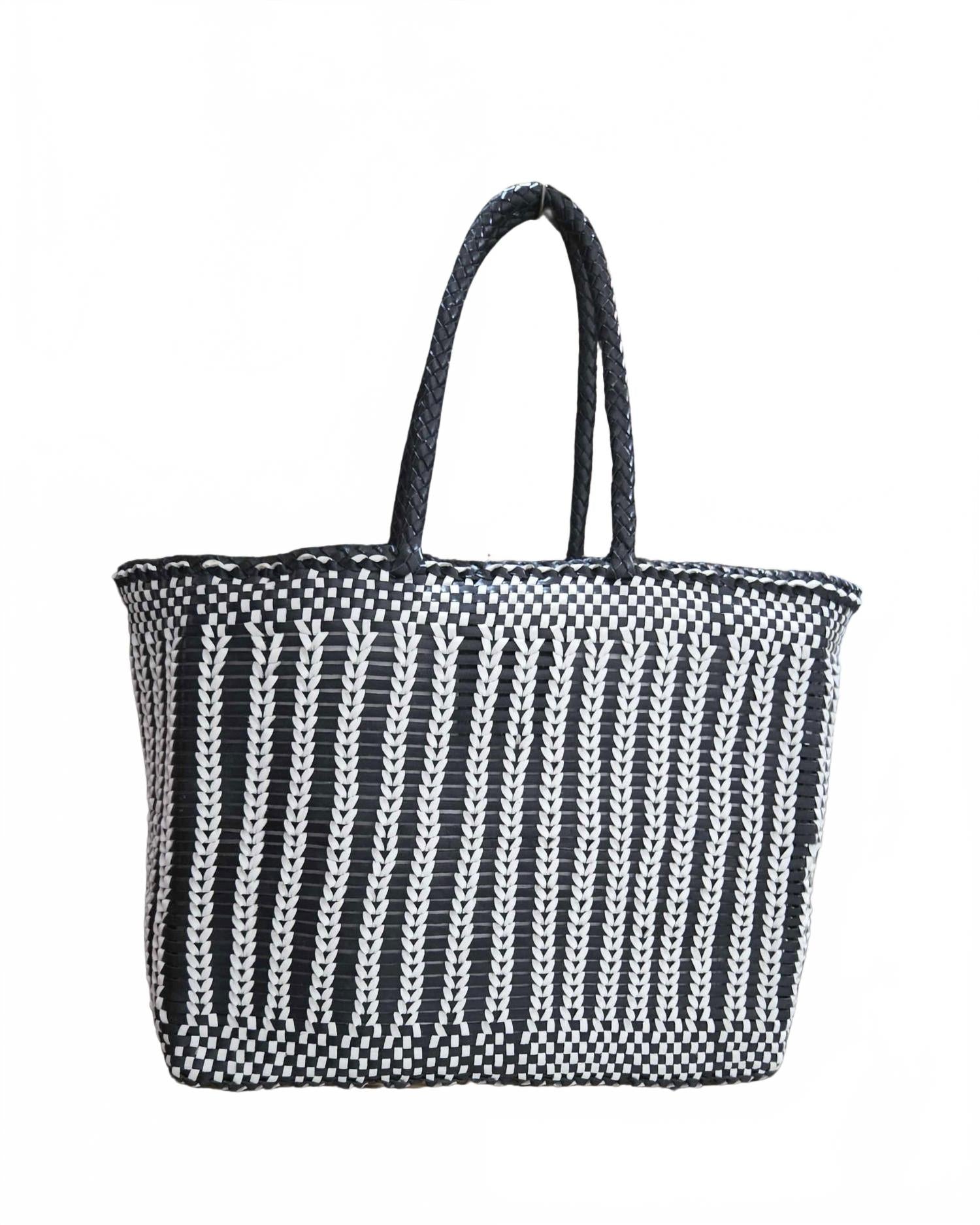 

Женская пляжная сумка-тоут Bali Big в морском/белом цвете Dragon Diffusion