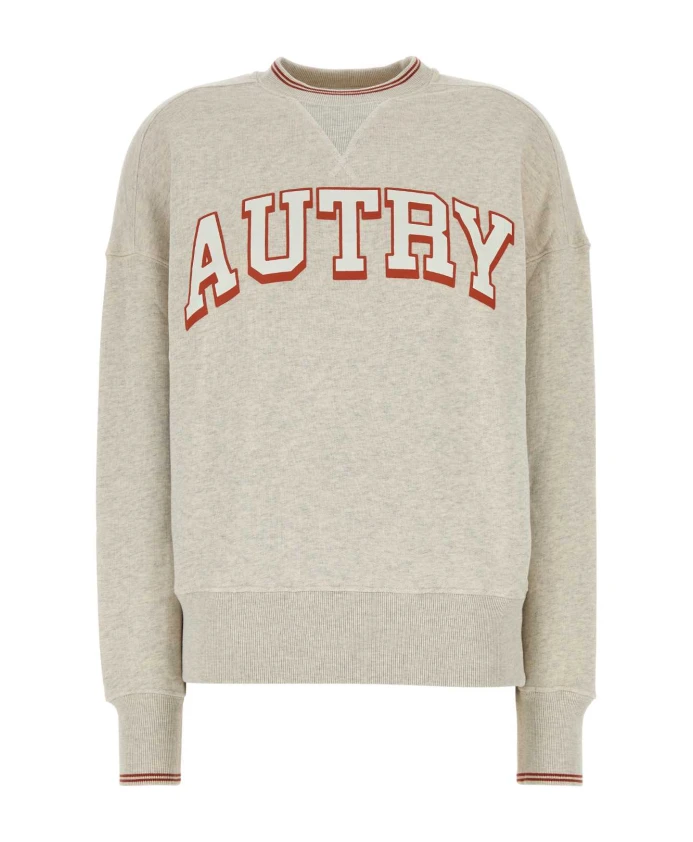 

Светло-Серая хлопковая женская толстовка Autry, серый