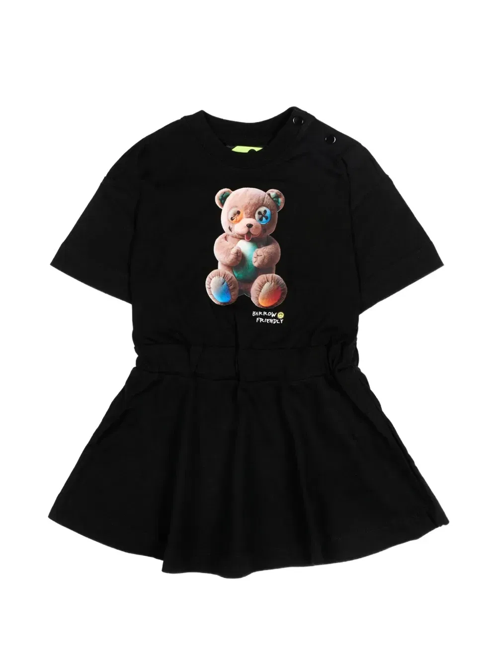 Платье с короткими рукавами Barrow Kids, черный