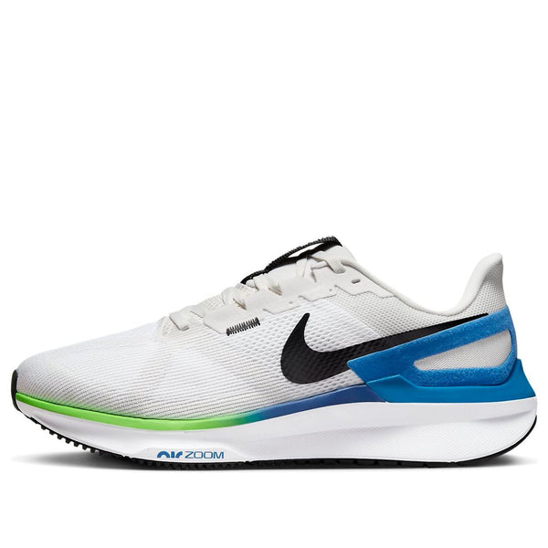

Кроссовки air zoom structure 25 extra wide 'white star blue' Nike, белый