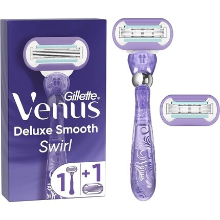 

Бритва Venus Deluxe Smooth Swirl с 2 лезвиями, Gillette