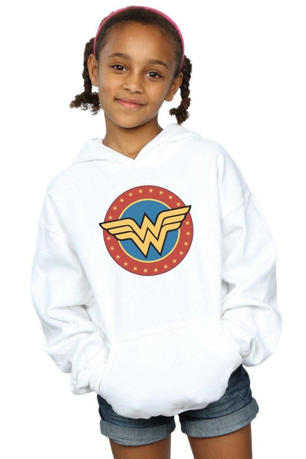 

Толстовка с логотипом Wonder Woman, белый