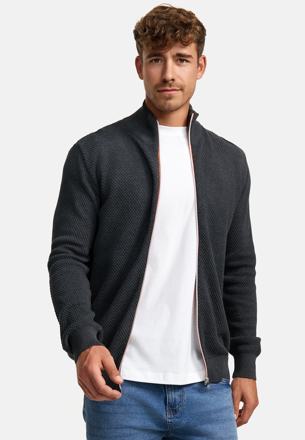 

Кардиган ERIK ZIP Kronstadt, антрацит
