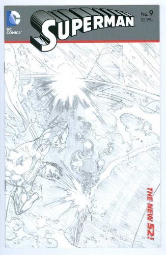 

Superman Vol.3 #9 "Black & White Sketch Variant (DC COMICS)