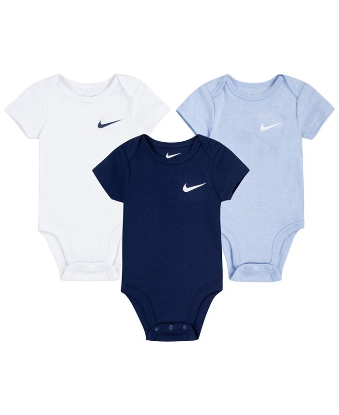 

Боди Mini Me Essential для мальчиков и девочек, 3 шт. Nike, синий