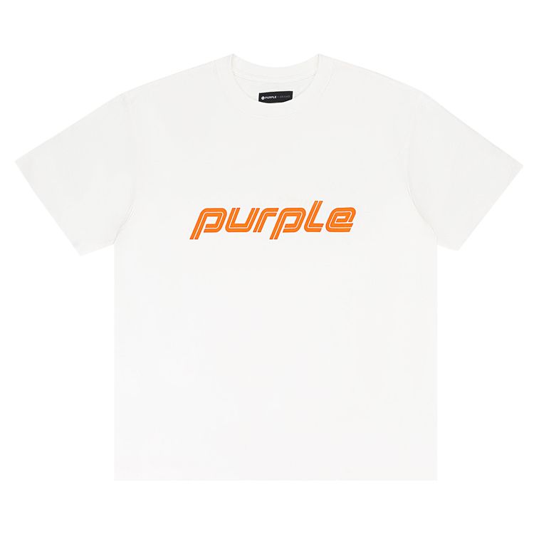 

Футболка PURPLE BRAND Textured Jersey Short-Sleeve Tee 'Coconut Milk', белый