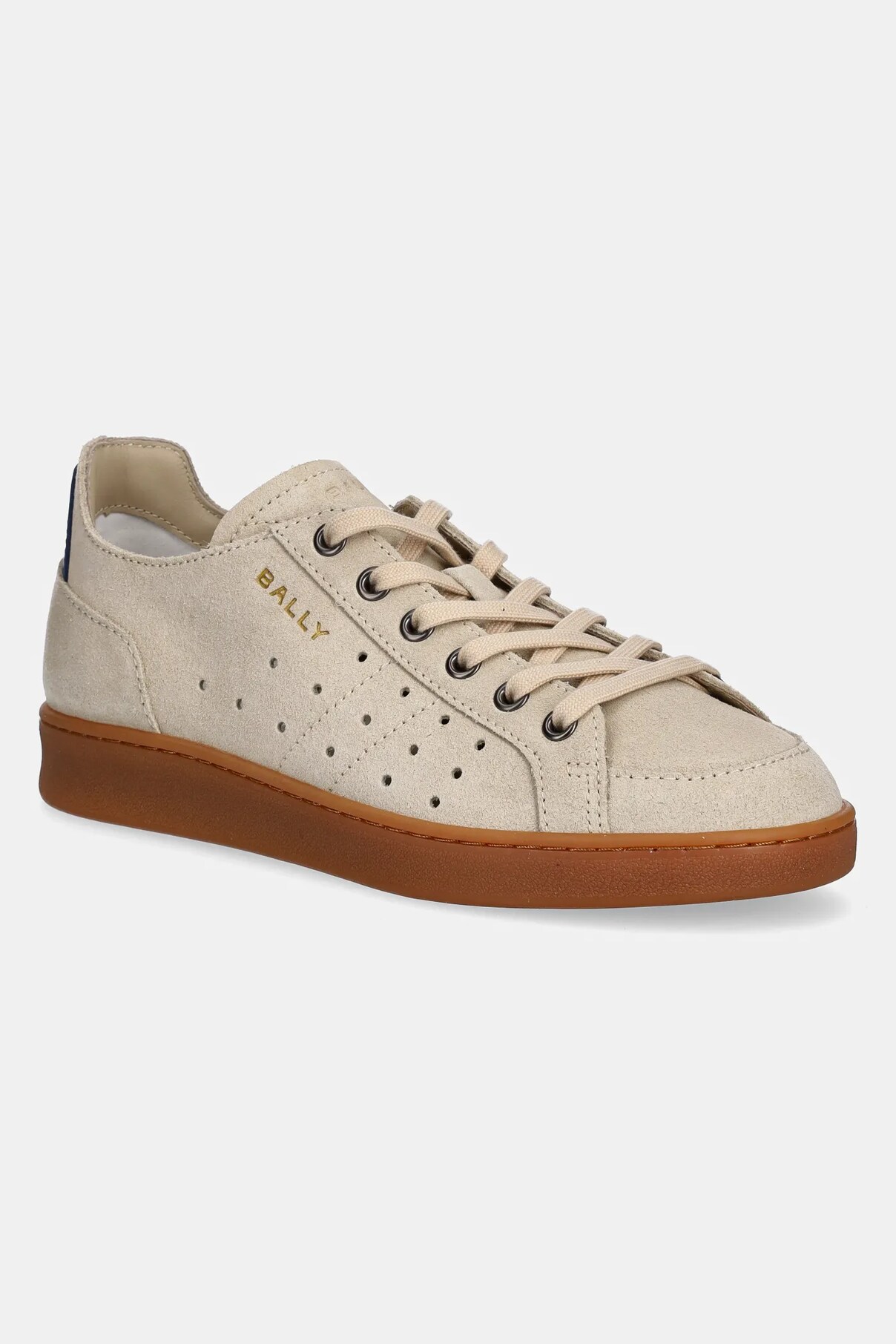 Кроссовки замшевые Bally, бежевый