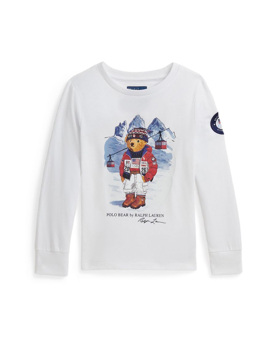 

Детская хлопковая футболка с длинными рукавами, размеры 2T-6X Polo Ralph Lauren, White, Белый, Детская хлопковая футболка с длинными рукавами, размеры 2T-6X Polo Ralph Lauren, White