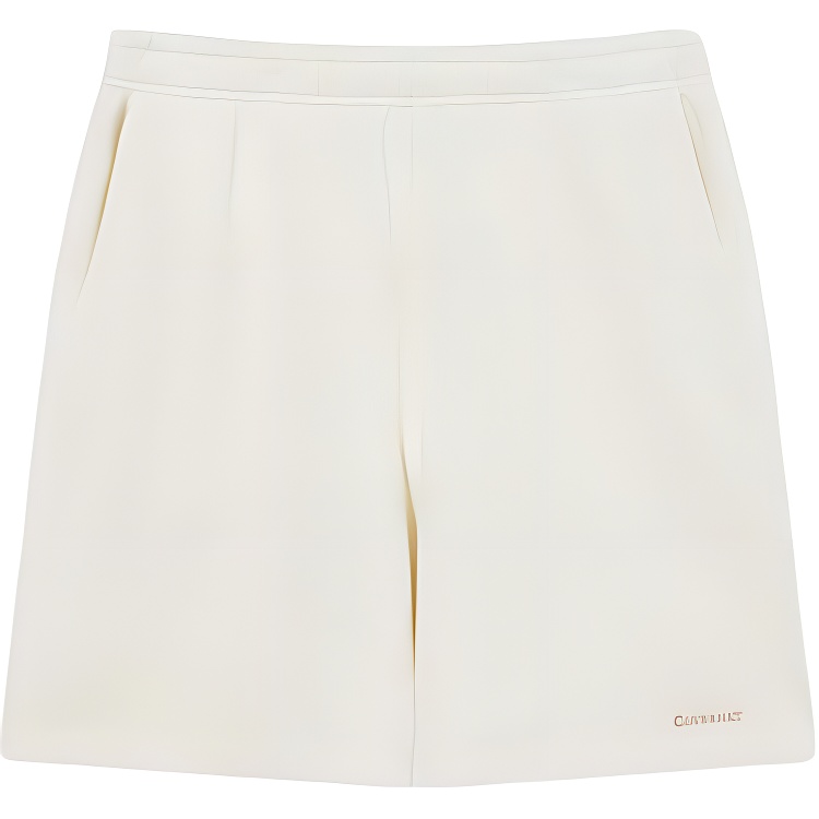 

Повседневные шорты мужские цвета айвори COVERNAT, слоновая кость