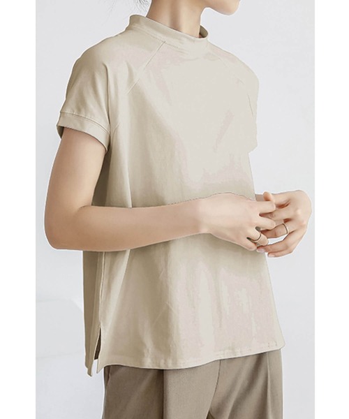 

Женская футболка с короткими рукавами Cinderella, бежевая