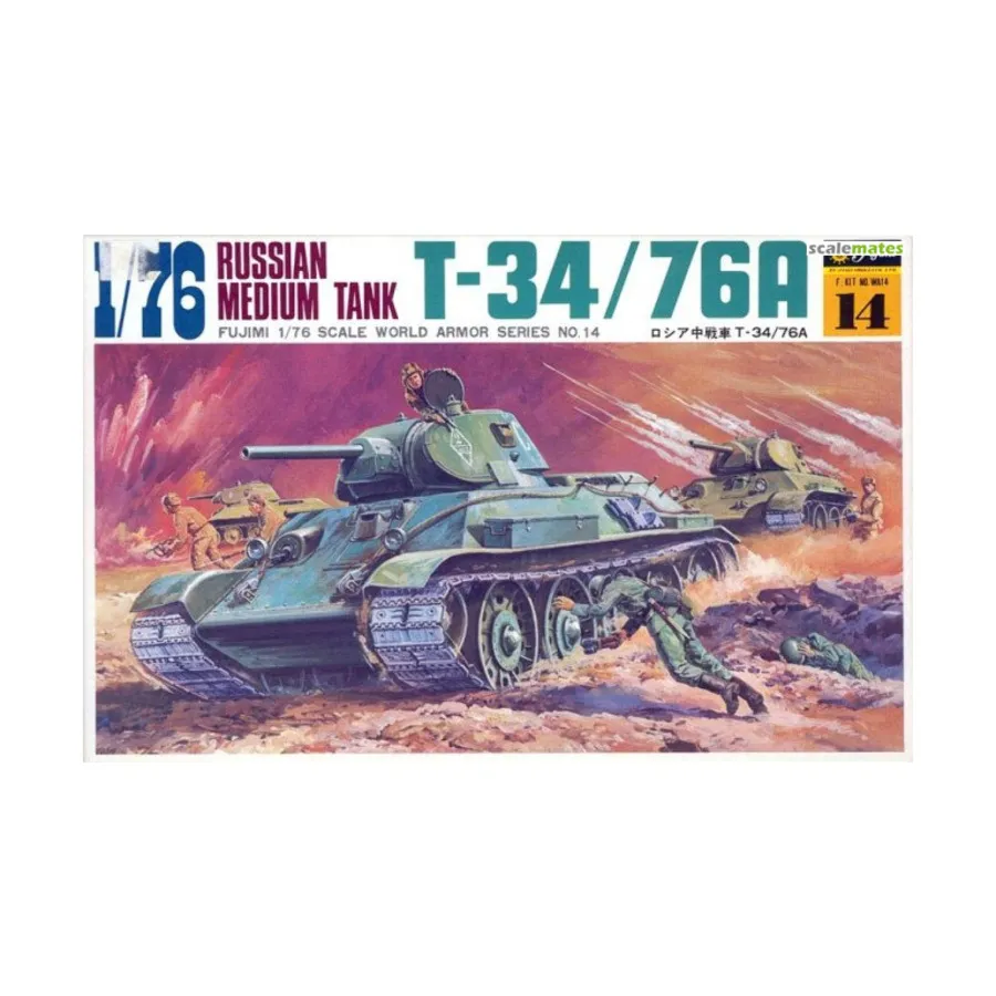 

Российский средний танк Т-34/76А, Fujimi Models - WWII (1:76)