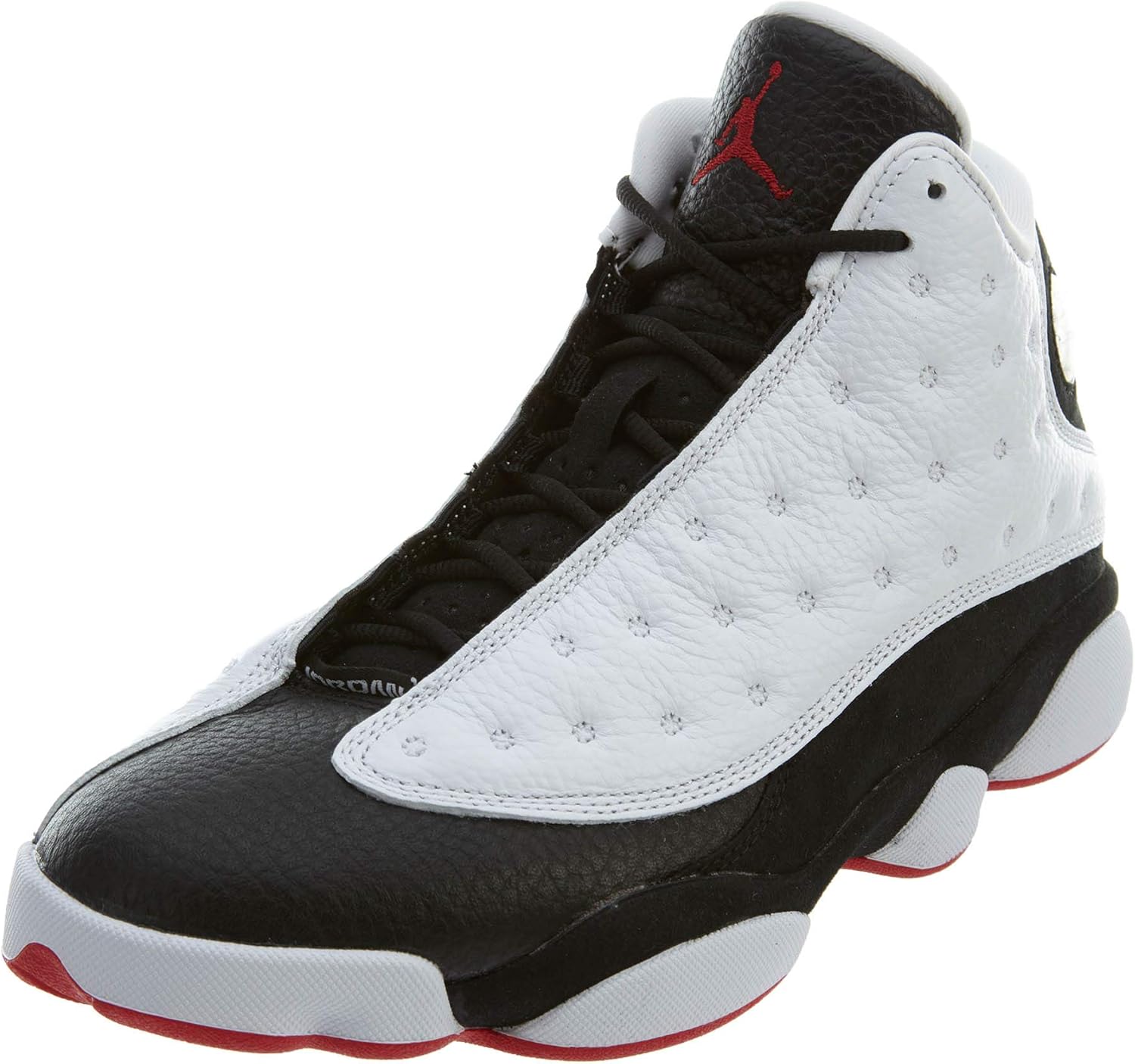 

Детские кроссовки Jordan Air 12 Retro Bg French Black/Red Nike, белый