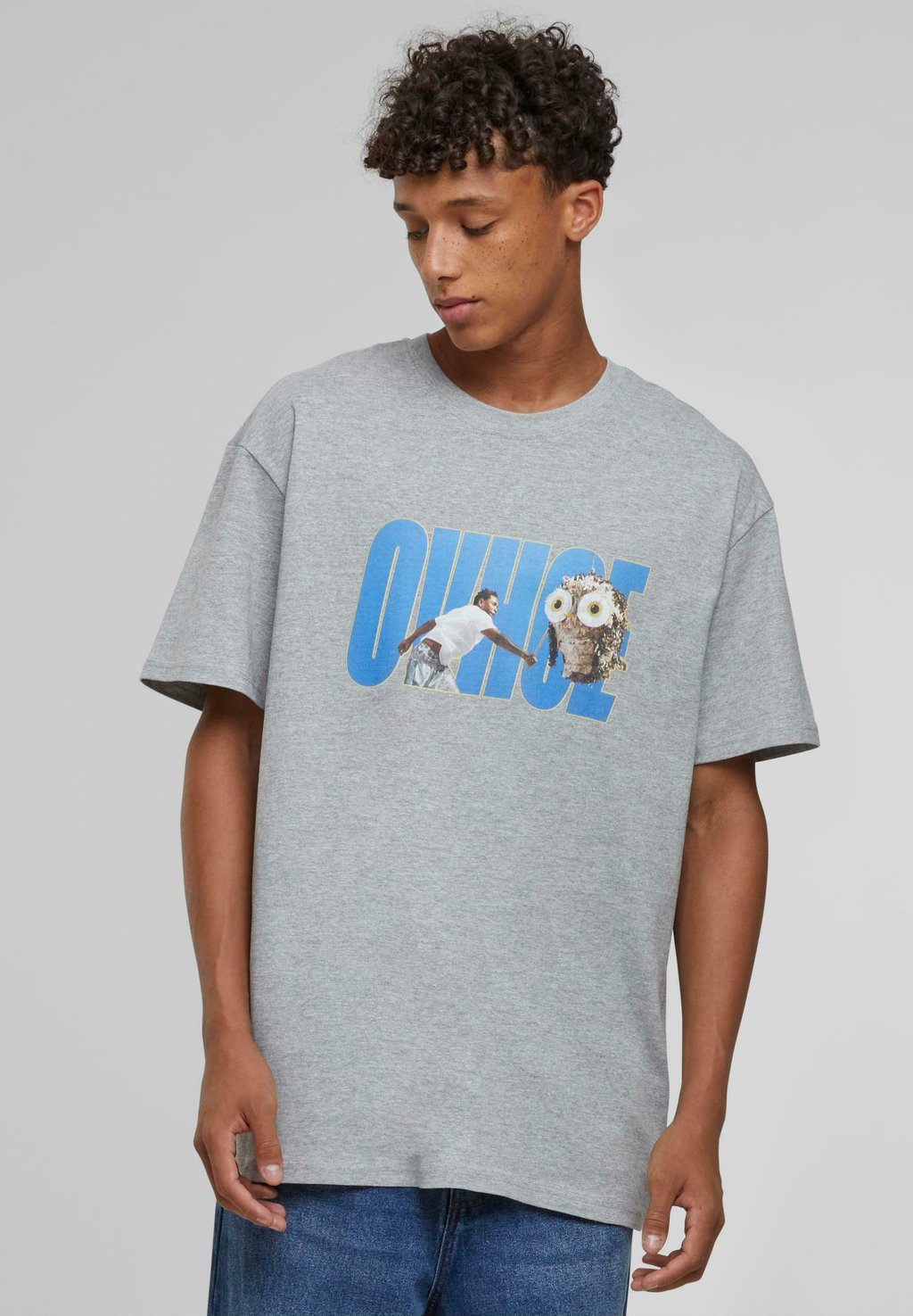 

Рубашка с принтом OVHOE Upscale by Mister Tee, серый