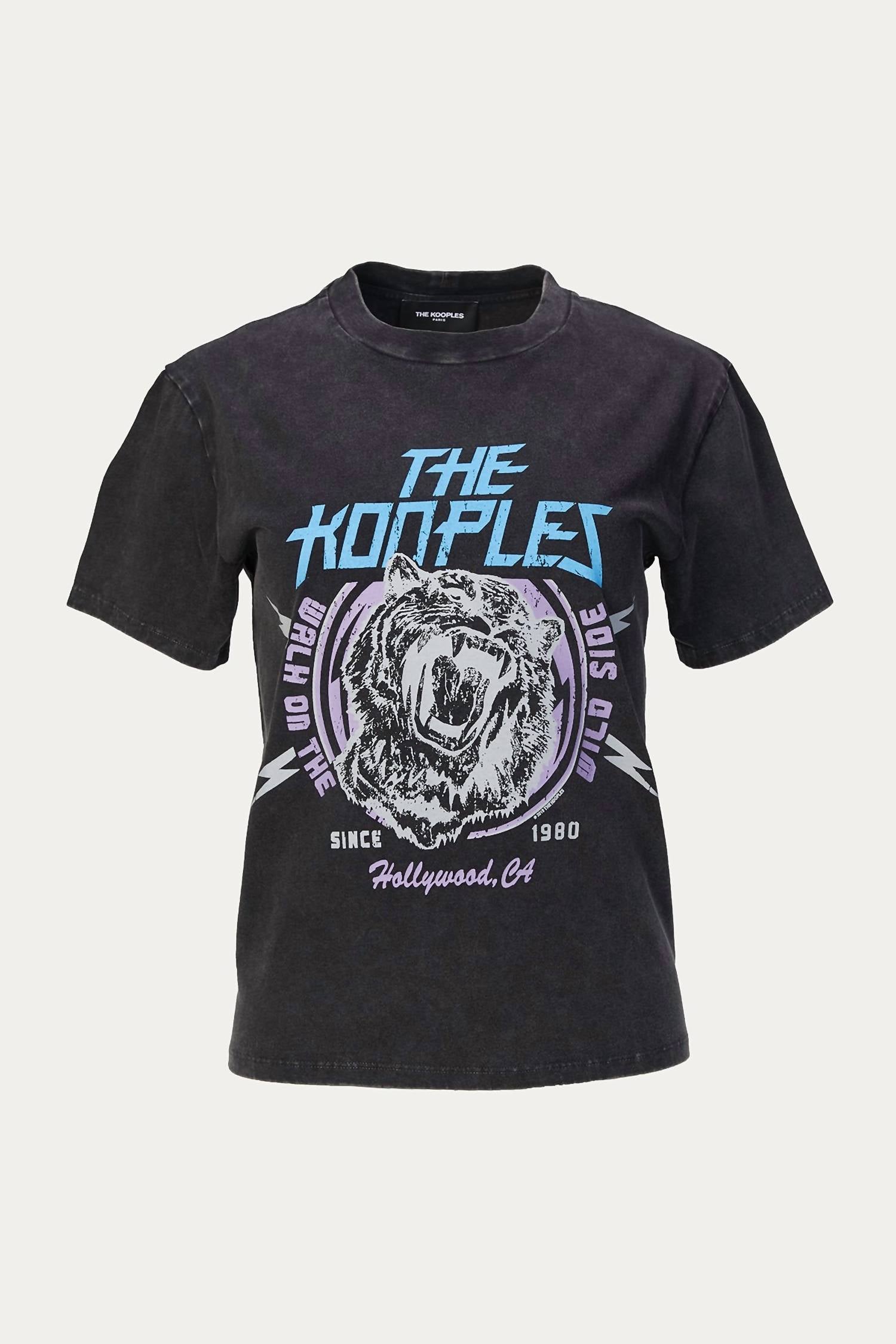 

Футболка с принтом тигра черного цвета The Kooples