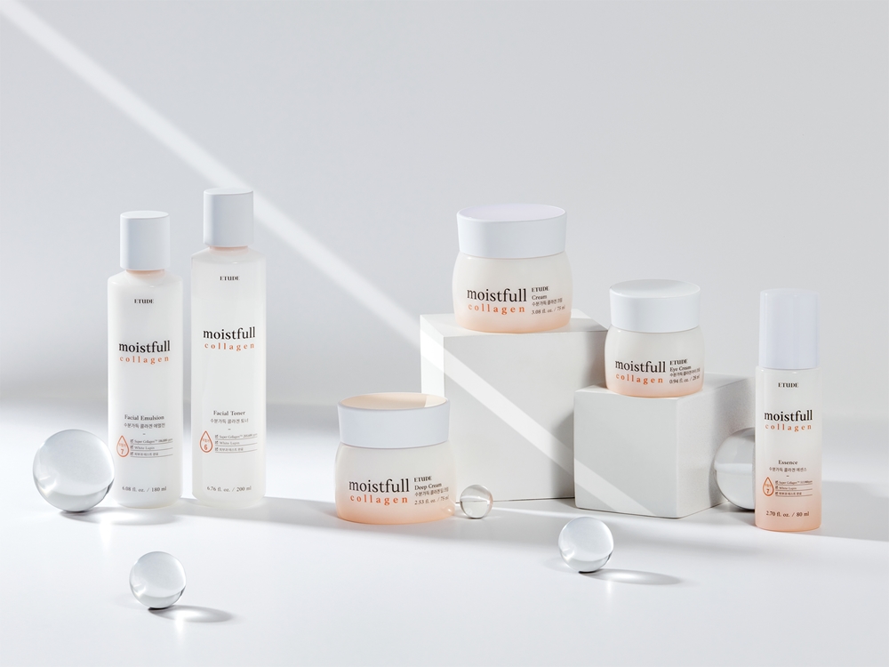 Крем для лица SPF ETUDE Moistfull коллагеновый глубокого увлажнения с коллагеном — фото 2