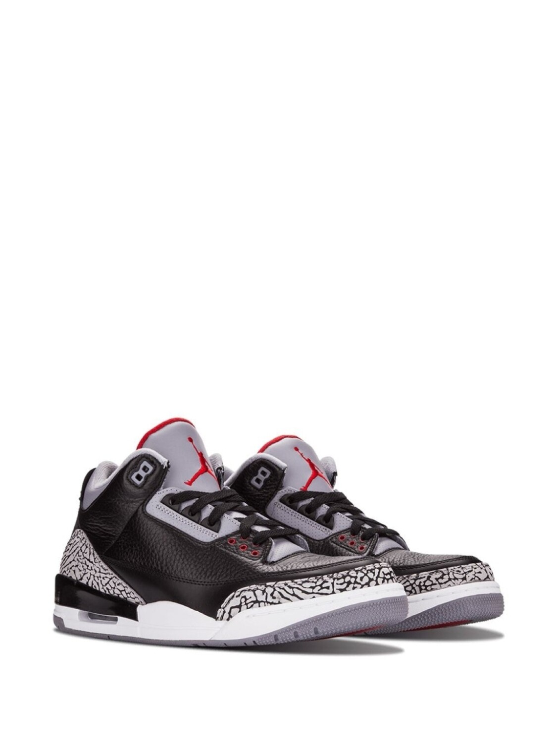 Jordan кроссовки Air Jordan 3 Retro, черный — фото 2