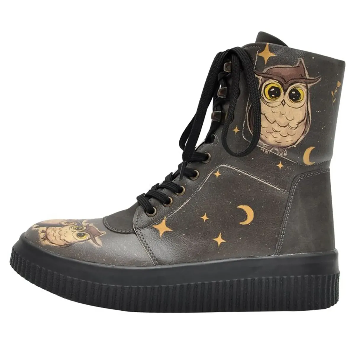 Сапоги на шнуровке DOGO "Женские ботинки Future Boots Owls Family Vegan Женские ботинки / женские", Vegan, коричневый