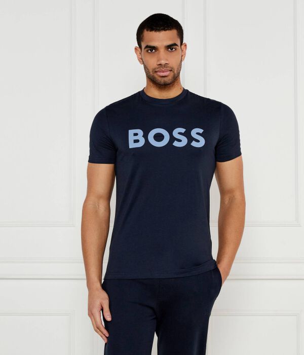 

Футболка мужская Boss Orange с логотипом, синий
