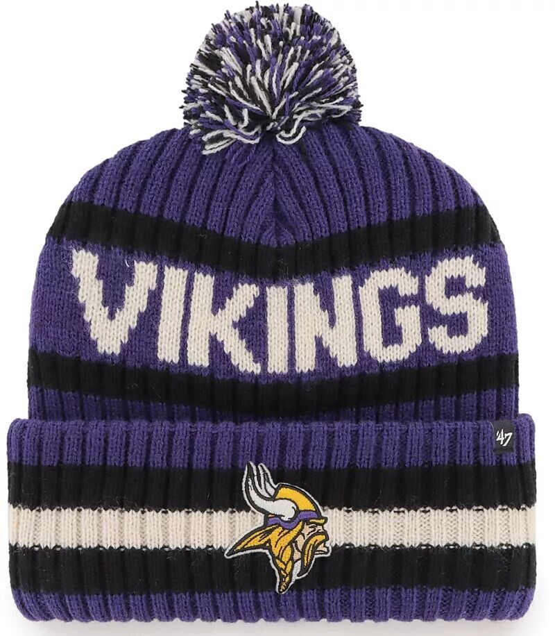 

Мужская шапка с помпонами Minnesota Vikings Bering Purple '47