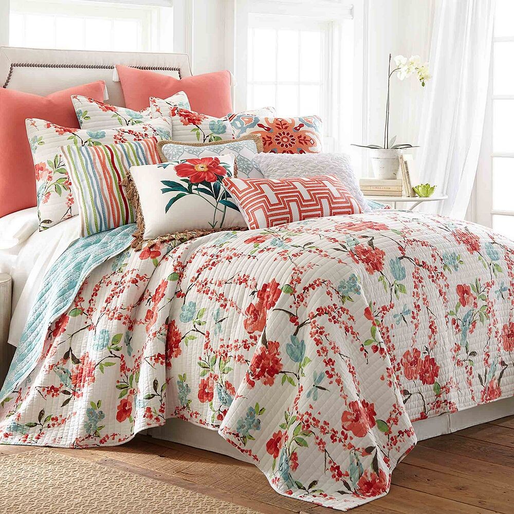 

Комплект одеял Levtex Home Taylor, цвет Red Blue