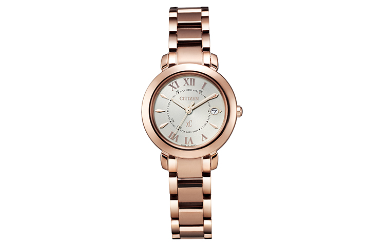 

CITIZEN Часы Solar Quartz Movement Titanium Strap Watch Women's Watch Silver Dial