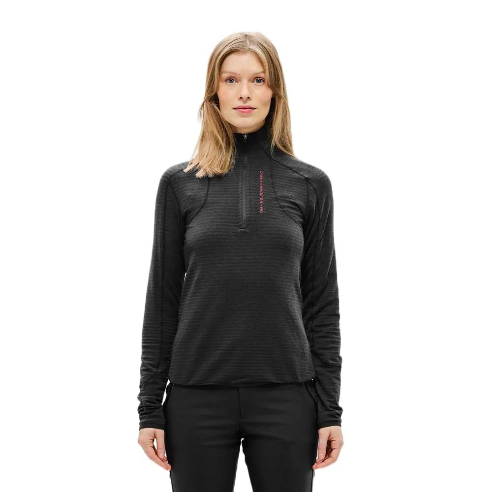 

Флис The Mountain Studio Light tech half zip, черный